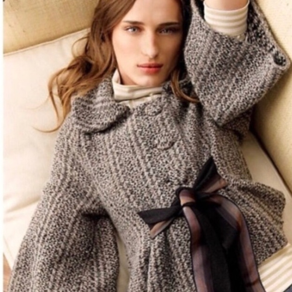 Anthropologie Charlie & Robin Hands & Thimble Wool Blend Cardigan L